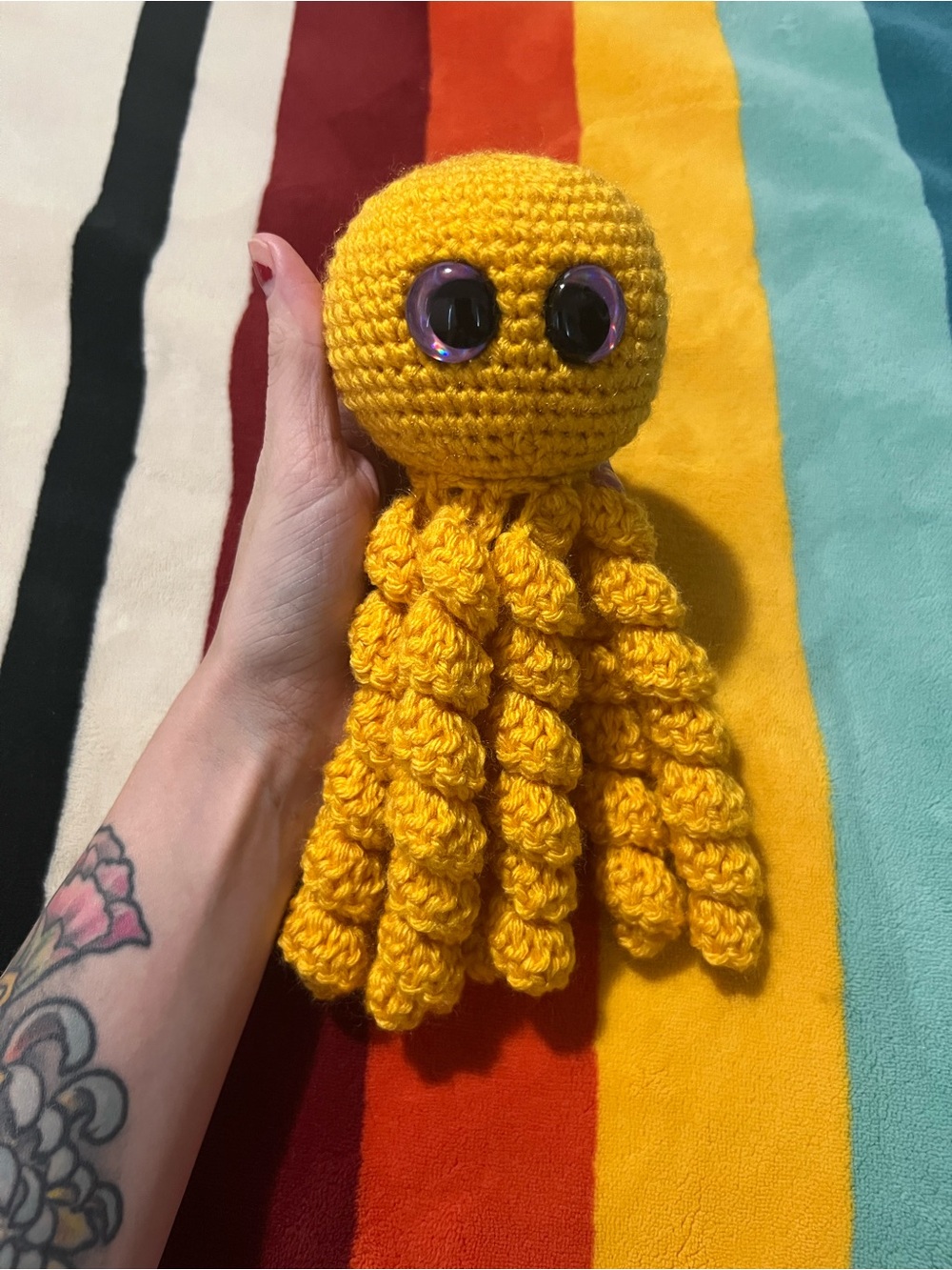 Crocheted Octopus 🐙 - Picture 6 of 7